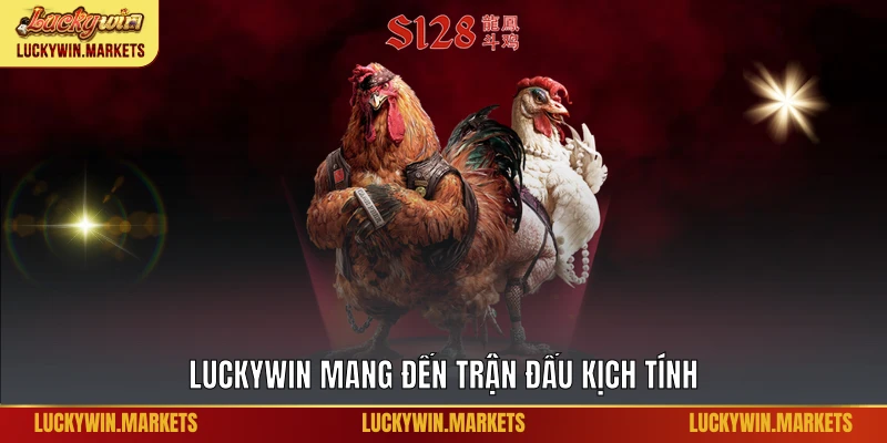 Luckywin mang đến trận đấu kịch tính